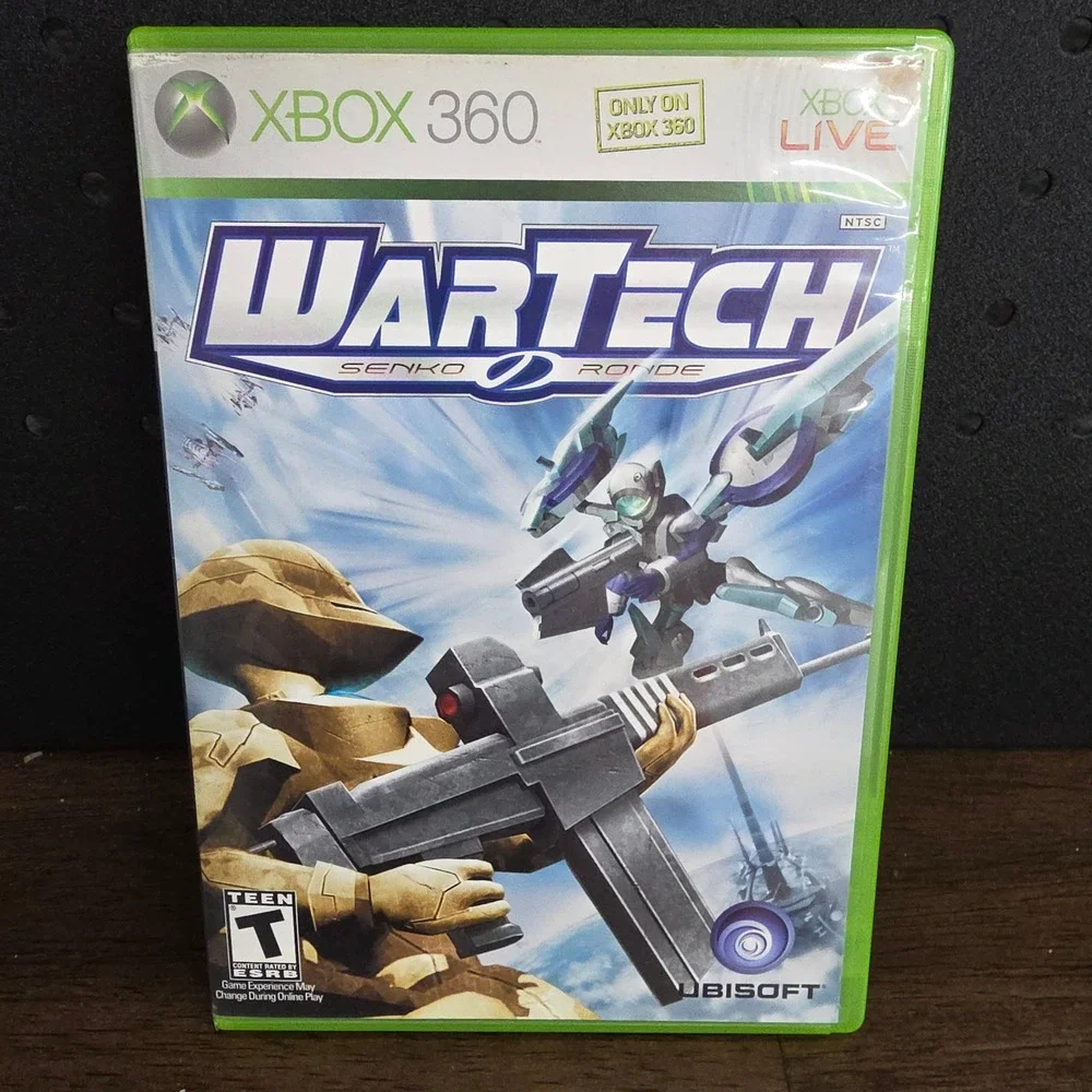 WarTech Senko no Ronde Xbox 360 Video Game‎ Mecha Combat CIB